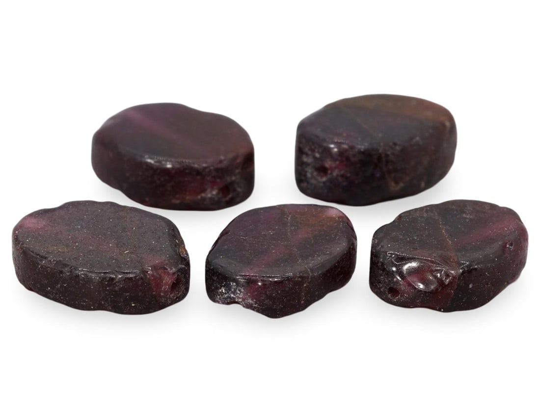 Antique Egyptian Rough Shaped Garnet Beads: Our highly anticipated Antique Auction, "Treasures of the Ancient and Medieval World," offering an unparalleled opportunity for collectors and history enthusiasts to acquire rare Ancient Artifacts for