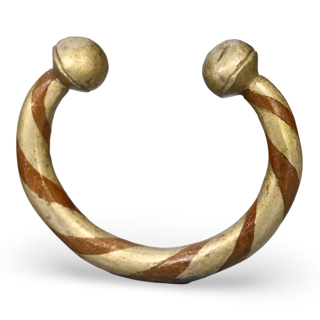 Viking-Inspired African Manilla Money Bracelet West African Tribal Wealth (1 of 3)