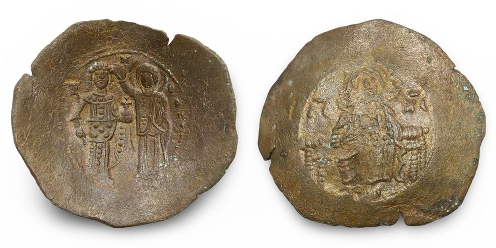 Authentic Early Byzantine Bronze Coin Ancient Christian Empire Currency Artifact: Our highly anticipated Antique Auction, "Treasures of the Ancient and Medieval World," offering an unparalleled opportunity for collectors and history enthusiasts to acquire rare Ancient Artifacts for