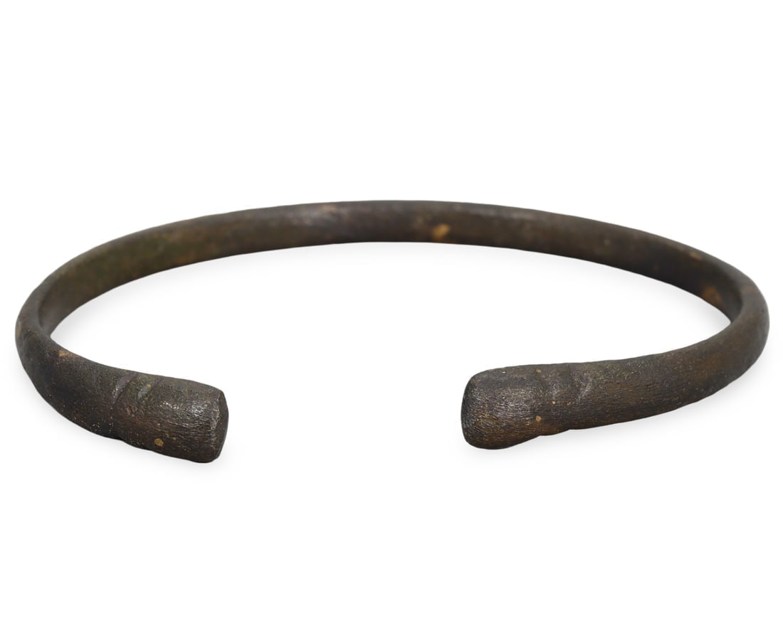 Authentic Norse Warrior's Bracelet Expertly Cleaned Viking Bronze Armlet: Our highly anticipated Antique Auction, "Treasures of the Ancient and Medieval World," offering an unparalleled opportunity for collectors and history enthusiasts to acquire rare Ancient Artifacts for