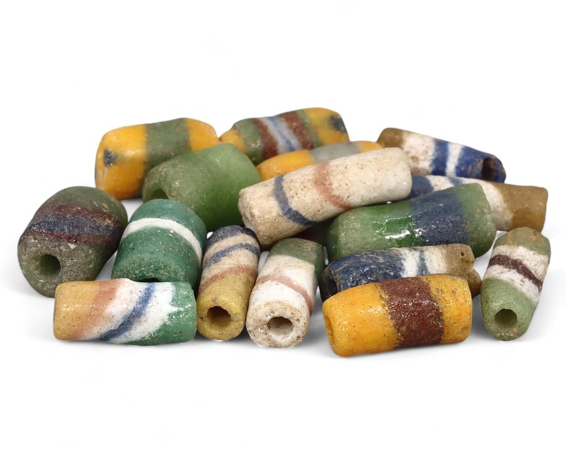 Antique West African Polychrome Glass Trade Beads (1 of 1)