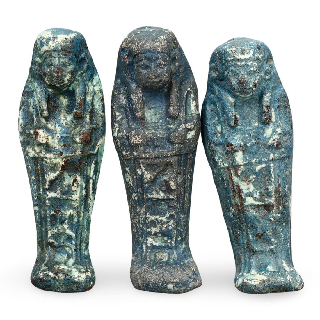 Lot of Rare Post-Medieval Egyptian Grand Tour Iconic Funerary Figures of the Ancient World Ushabti (1 of 1)