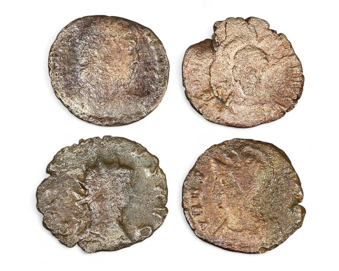 Unique Assortment of Ancient Historical Treasures of Roman Bronze Coins (17mm-18mm): Our highly anticipated Antique Auction, "Treasures of the Ancient and Medieval World," offering an unparalleled opportunity for collectors and history enthusiasts to acquire rare Ancient Artifacts for