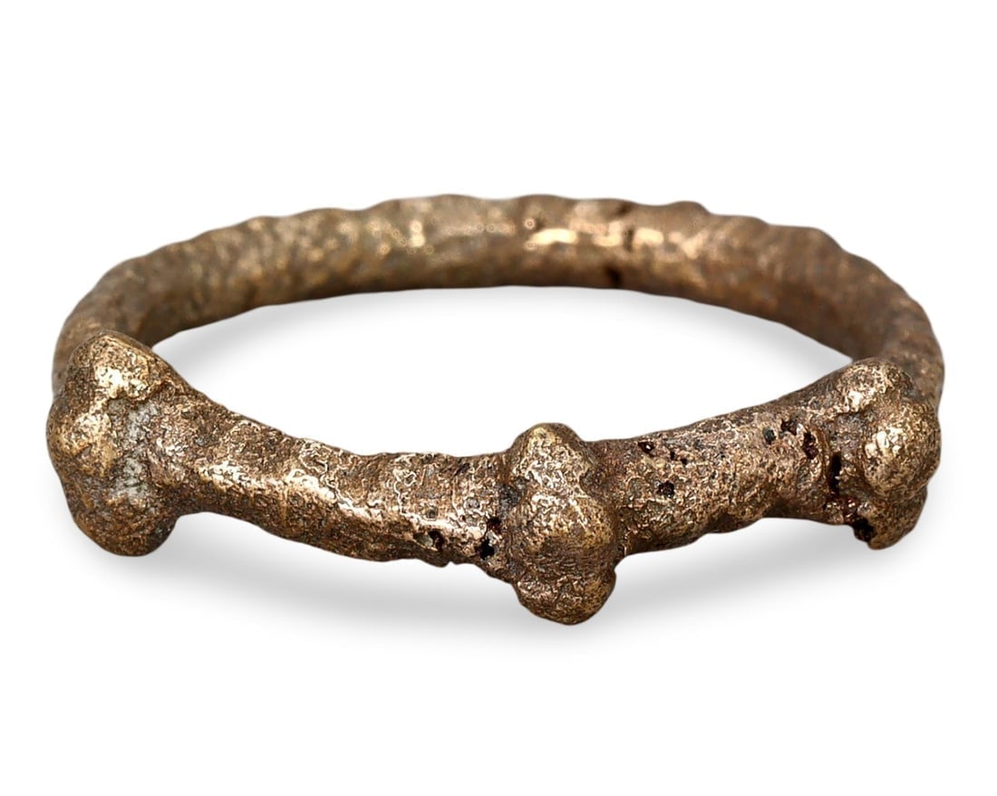 Authentic Ancient Medieval European Viking Era Bronze Ring: Our highly anticipated Antique Auction, "Treasures of the Ancient and Medieval World," offering an unparalleled opportunity for collectors and history enthusiasts to acquire rare Ancient Artifacts for