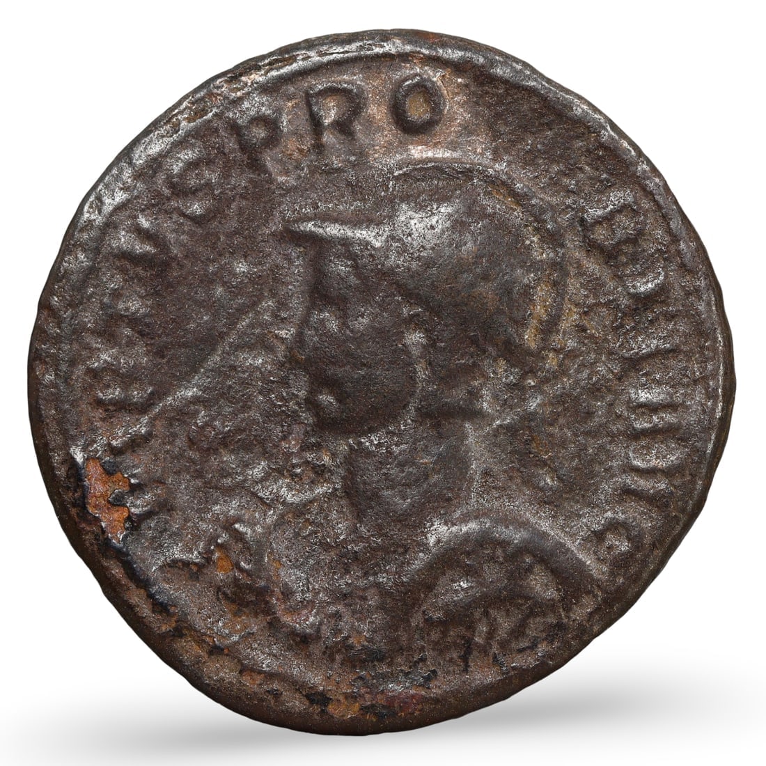 Exquisite Collection of Ancient Roman Symbolic Emperor Imagery Bronze Coin (1 of 3)