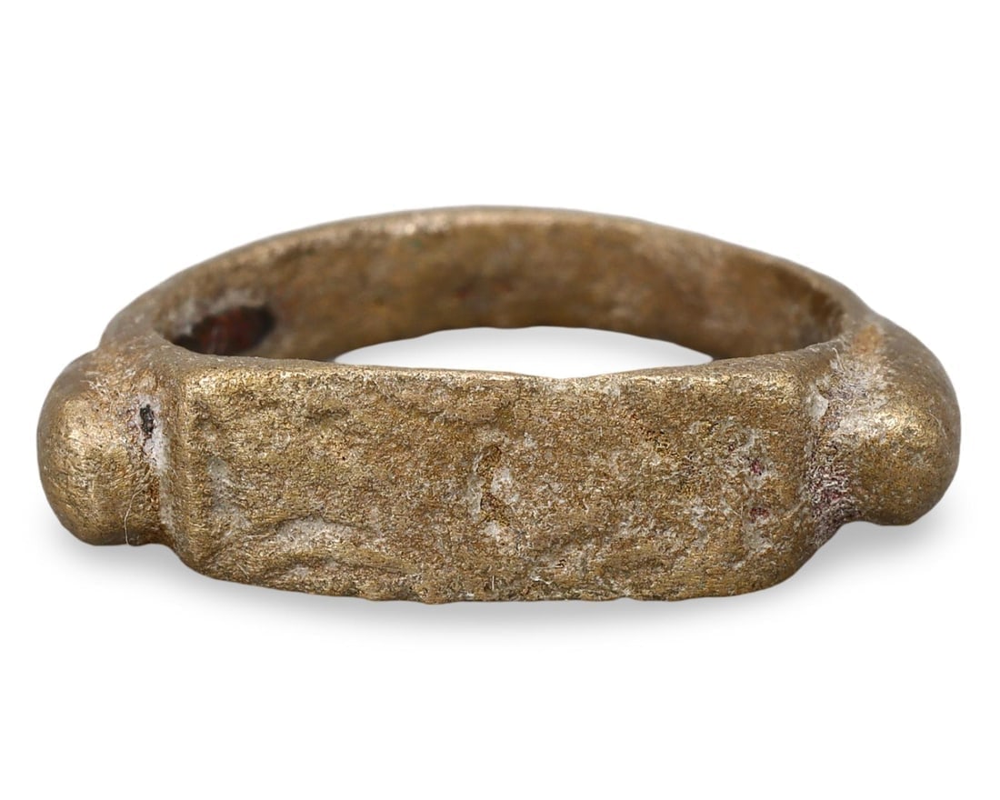 Authentic Ancient Medieval Viking / Celtic / Anglo-Saxon Bronze Ring, 11th-13th Century: Our highly anticipated Antique Auction, "Treasures of the Ancient and Medieval World," offering an unparalleled opportunity for collectors and history enthusiasts to acquire rare Ancient Artifacts for