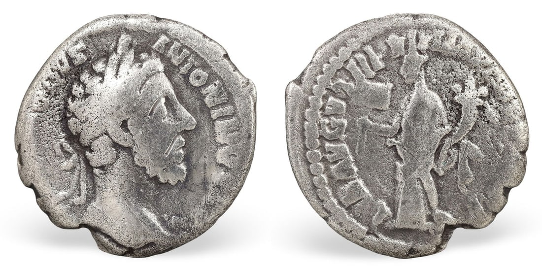 Authentic Ancient Roman Silver Denarius Coin, (17mm, 1.98g): Our highly anticipated Antique Auction, "Treasures of the Ancient and Medieval World," offering an unparalleled opportunity for collectors and history enthusiasts to acquire rare Ancient Artifacts for
