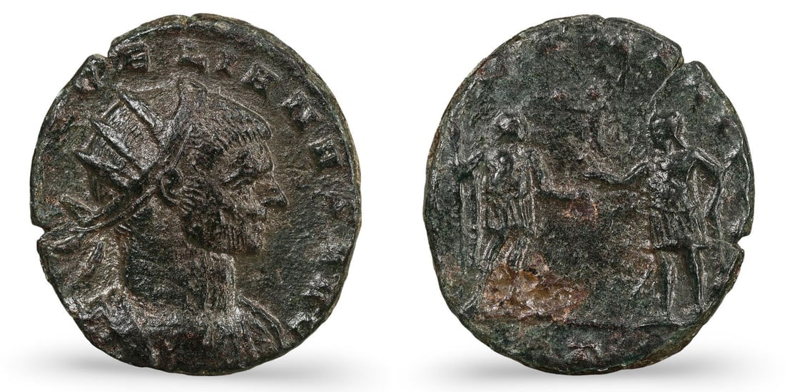 Exquisite Collection of Ancient Roman Symbolic Emperor Imagery Bronze Coin (1 of 3)