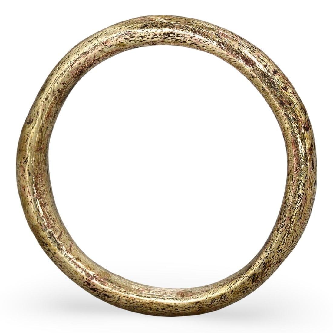 Ancient Viking Smooth Rounded Form Gold-Gilt Bronze Ring: Our highly anticipated Antique Auction, "Treasures of the Ancient and Medieval World," offering an unparalleled opportunity for collectors and history enthusiasts to acquire rare Ancient Artifacts for
