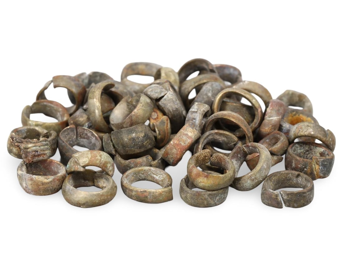 Ancient Medieval Viking Era Silver Jewelry Beads Components, 9th-13th Century: Our highly anticipated Antique Auction, "Treasures of the Ancient and Medieval World," offering an unparalleled opportunity for collectors and history enthusiasts to acquire rare Ancient Artifacts for