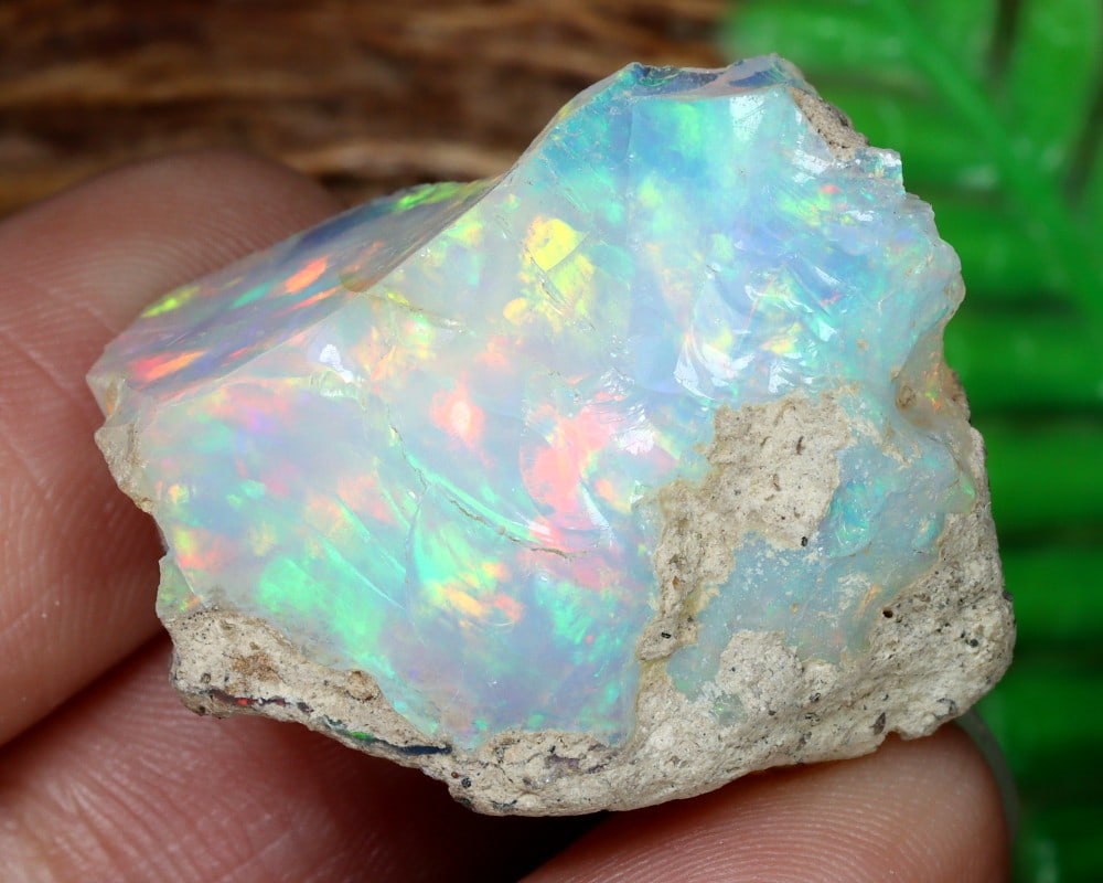 33.9Ct Precious Ethiopian Welo Opal Rough Facet Grade Gemstone with Dynamic Color Play: **Dimension information at the bottom section after Condition** Our highly anticipated Antique Auction, "Treasures of the Ancient and Medieval World," offering an unparalleled opportunity for collecto