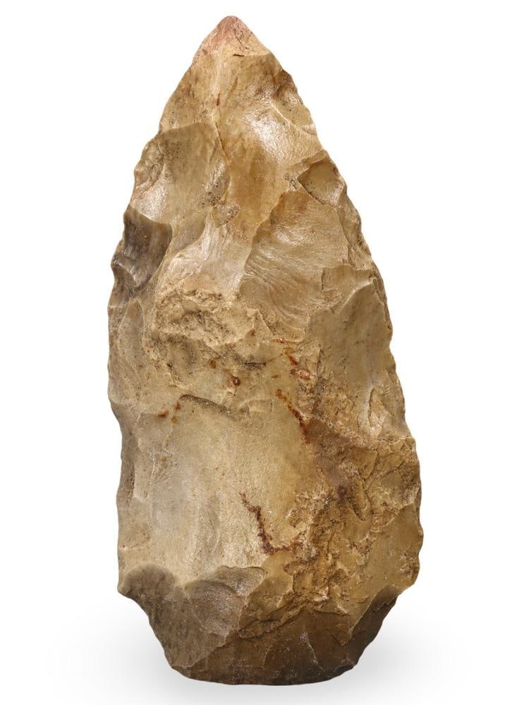 Large Paleolithic Stone Hand Axe from Early Human History (1 of 2)