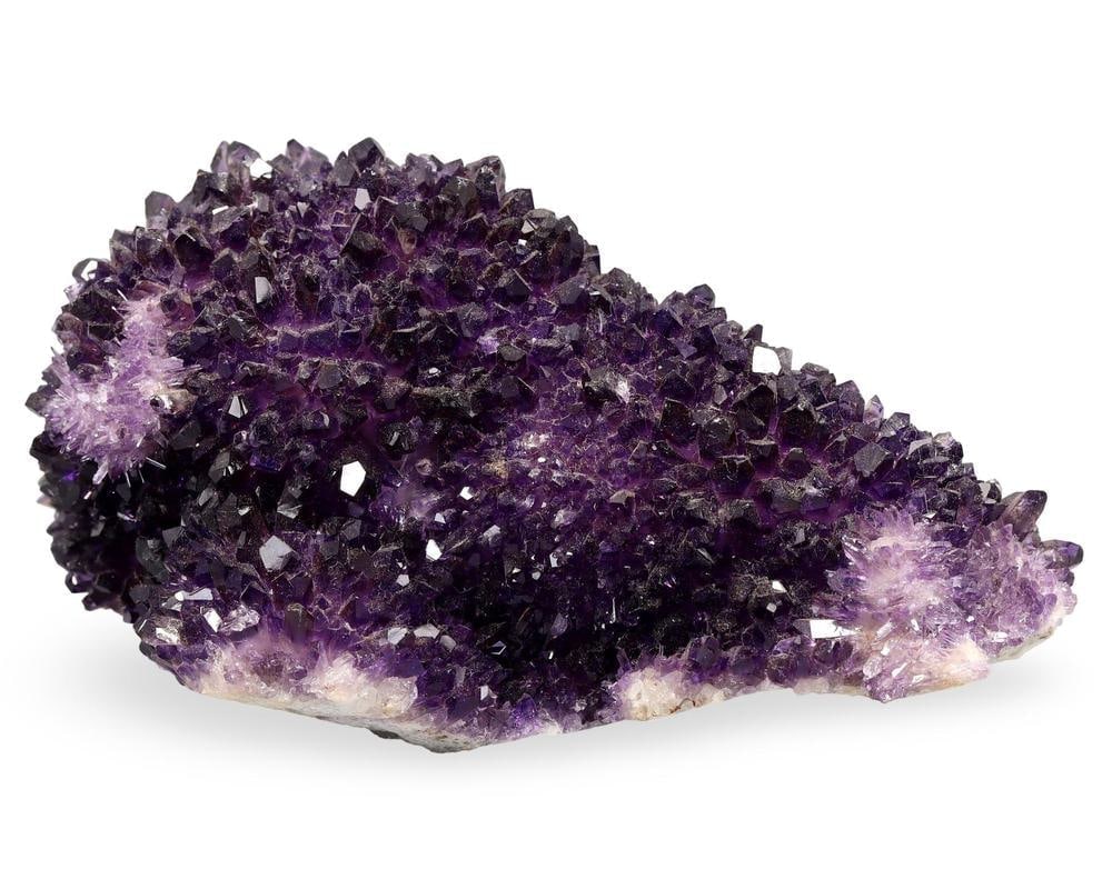 Large Amethyst Druzy Cluster Specimen with Natural Crystal Formations (1 of 2)