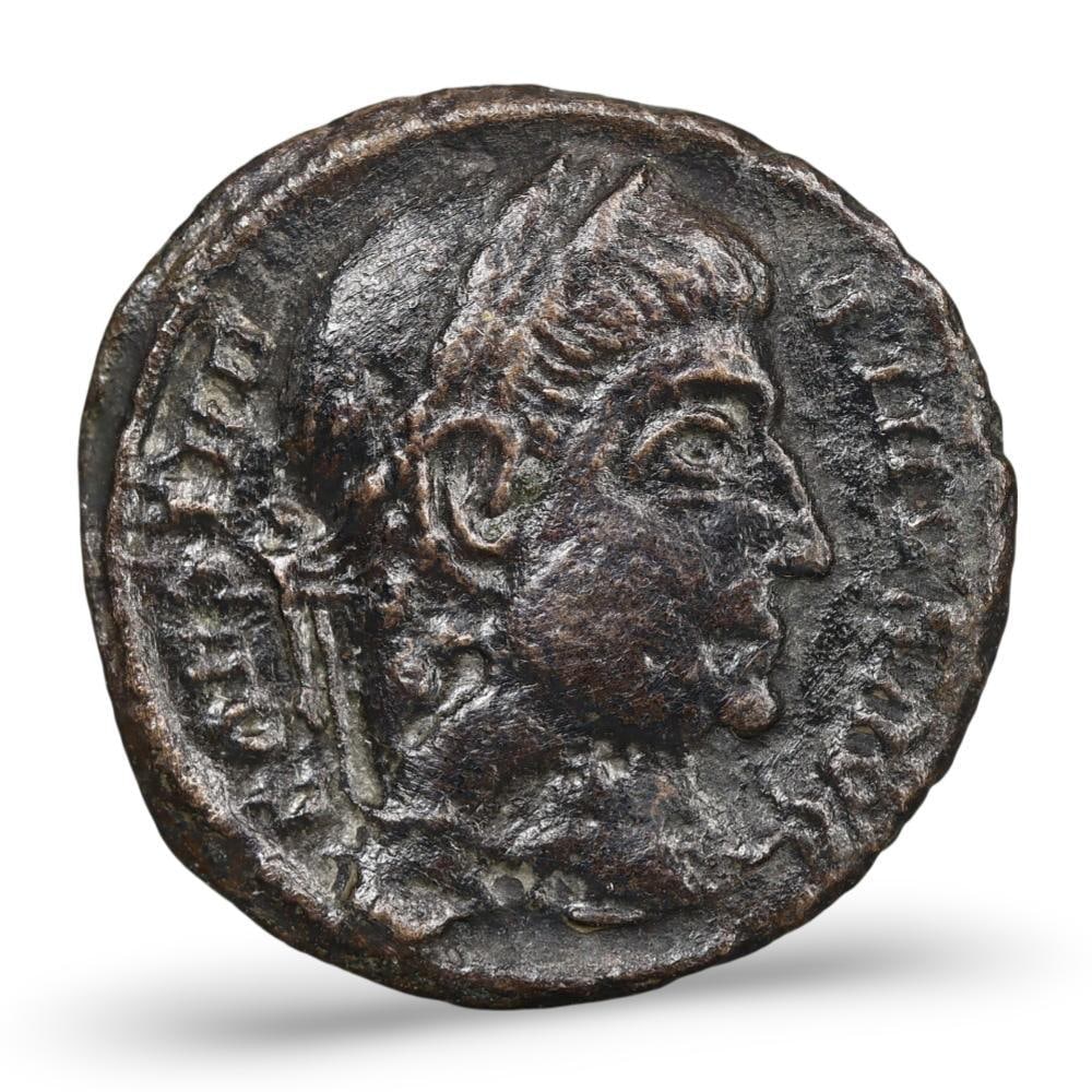 Ancient Roman Bronze Coin Authentic Roman Empire Currency: **Dimension information at the bottom section after Condition** Welcome to the No Reserve Ancient Relics & Rare Artifacts auction, where history comes alive through an extraordinary collection of trea