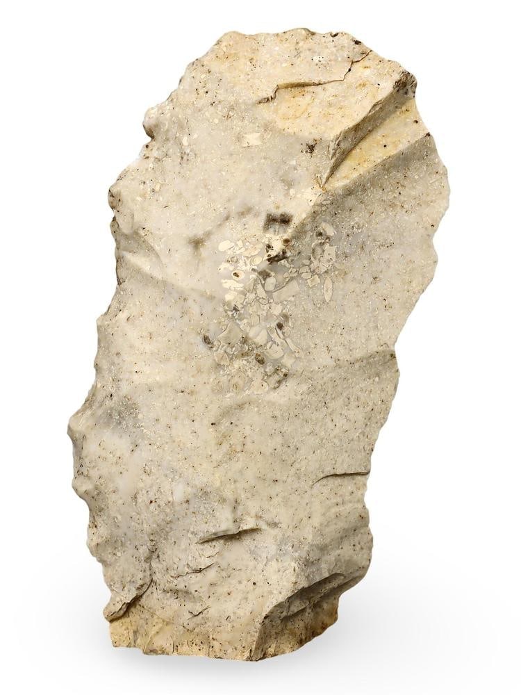 Prehistoric Neolithic Flint Spearhead from Early Human Civilization (1 of 2)