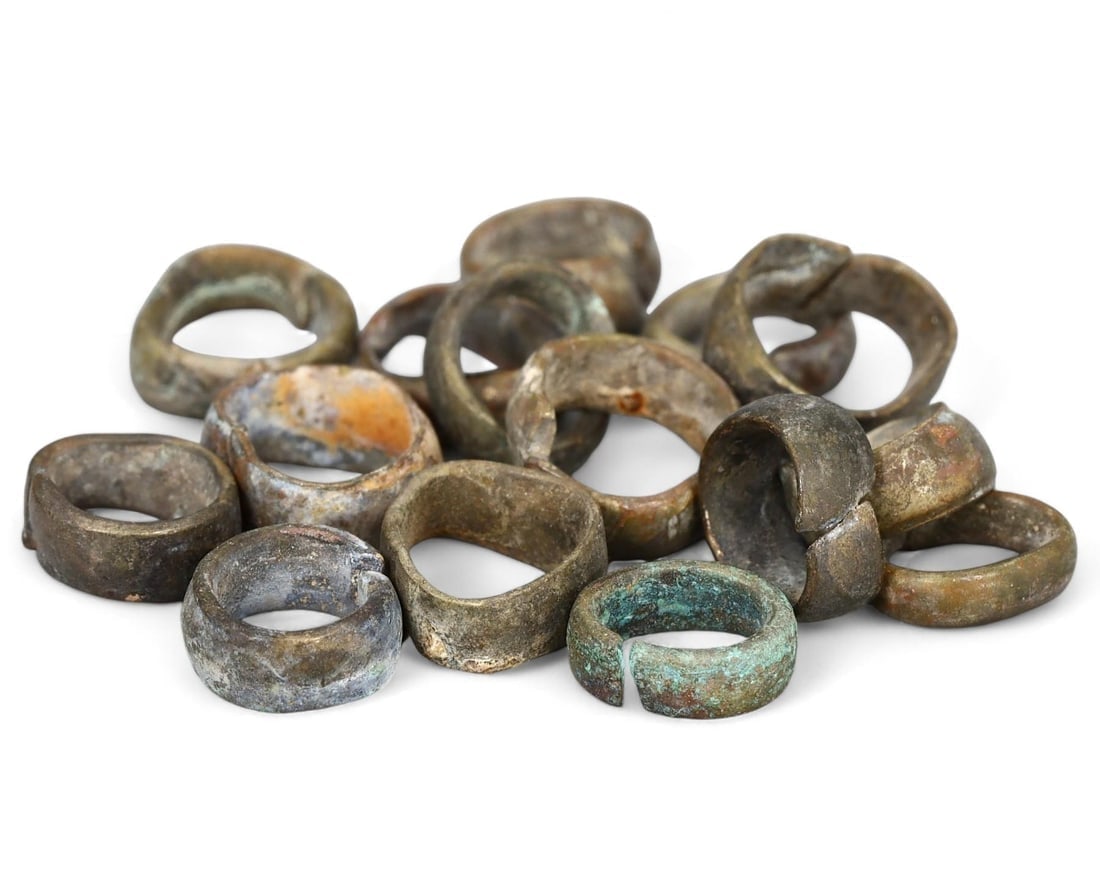 Medieval Eastern European Origin Viking Period Antique Hacksilver Chain Links: **Dimension information at the bottom section after Condition** Welcome to the No Reserve Ancient Relics & Rare Artifacts auction, where history comes alive through an extraordinary collection of trea