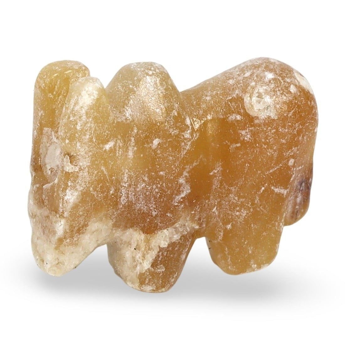 Ancient Pagan Period Zoomorphic Bull Amulet Bead, Bagan Kingdom, 9th-13th Century (1 of 2)