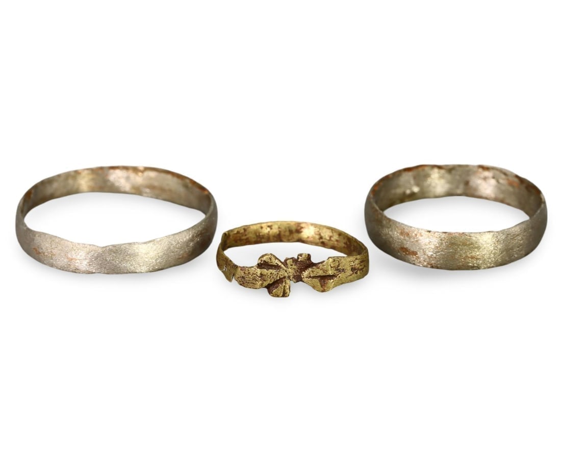 Ancient Roman-Byzantine & Medieval Viking Era Ring, US 6.25-8.25: **Dimension information at the bottom section after Condition** Welcome to the No Reserve Ancient Relics & Rare Artifacts auction, where history comes alive through an extraordinary collection of trea