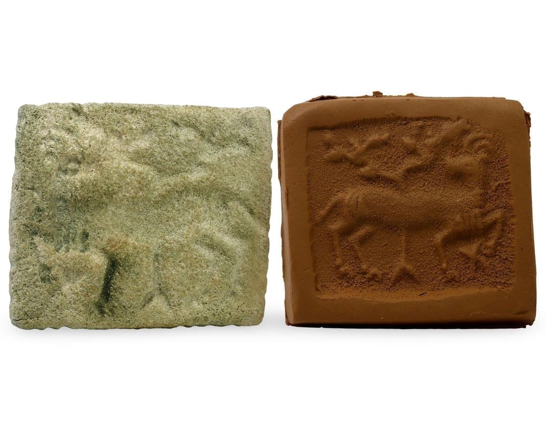 Ancient Late Medieval Sino-Siberian Rectangle Stamp Seal, 14th-15th Century: **Dimension information at the bottom section after Condition** Welcome to the No Reserve Ancient Relics & Rare Artifacts auction, where history comes alive through an extraordinary collection of trea