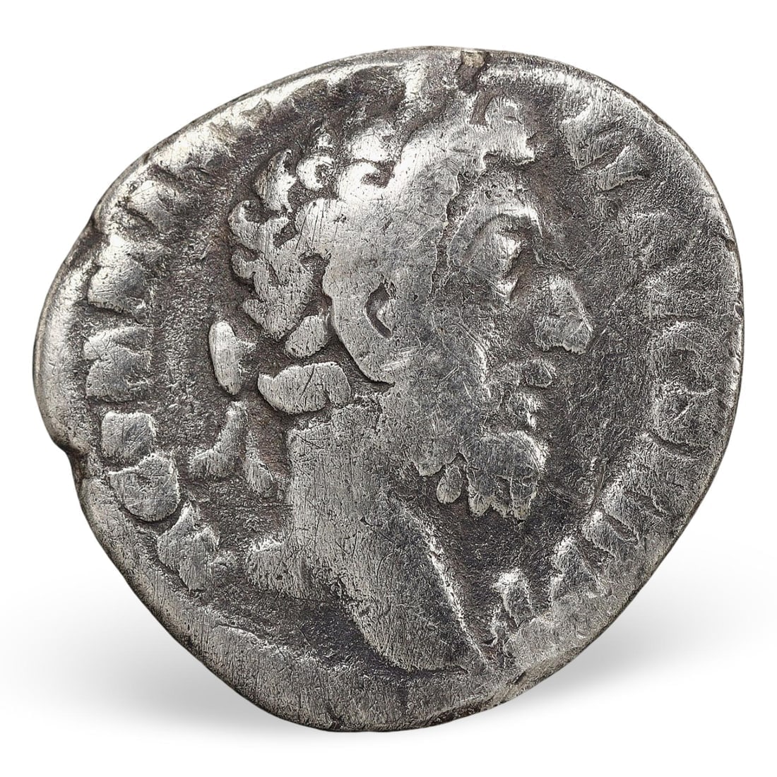 Authentic Ancient Roman Silver Denarius Coin, (17mm, 2.02g) (1 of 3)