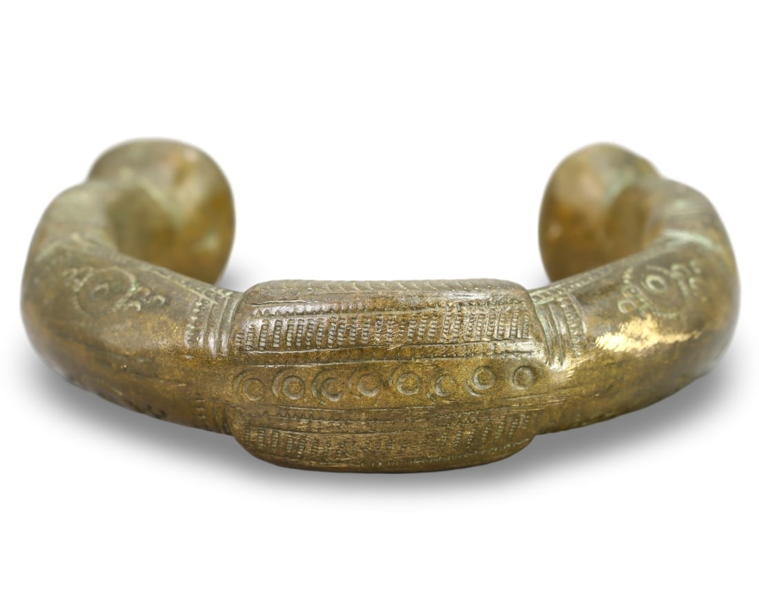 Collection of Roman Bronze Bracelets Unearthed from Historical Roman Sites (1 of 3)