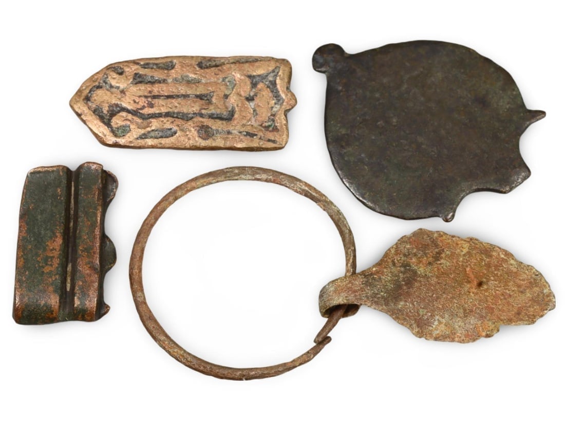 Ancient Greek Roman Bronze Archeology Artifacts Relics Collection Parcel (1 of 1)