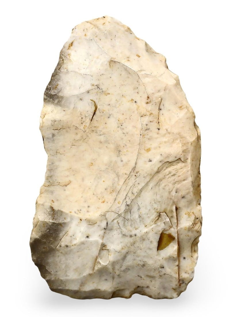 Ancient European Palaeolithic Hunting Hand Stone Axe: **Dimension information at the bottom section after Condition** Welcome to the No Reserve Ancient Relics & Rare Artifacts auction, where history comes alive through an extraordinary collection of trea