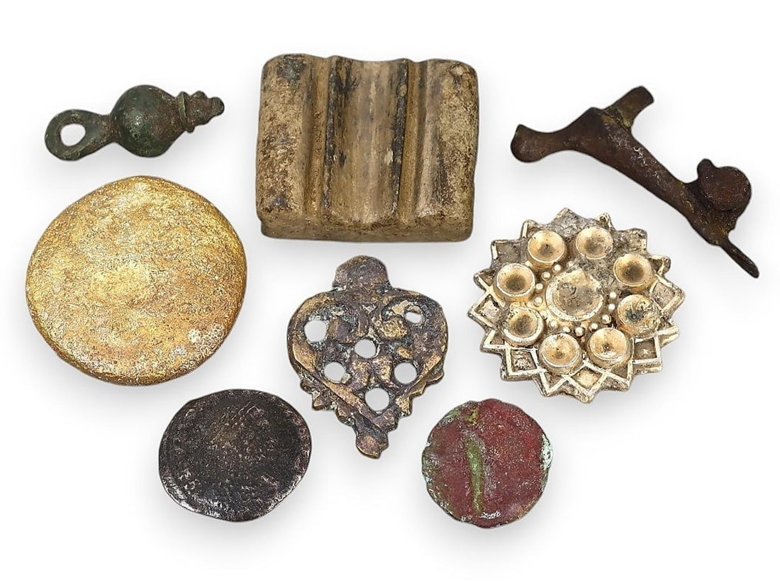 Assorted Collection Ancient and Tribal Bronze and Metal Artifacts from Diverse Cultures (1 of 1)