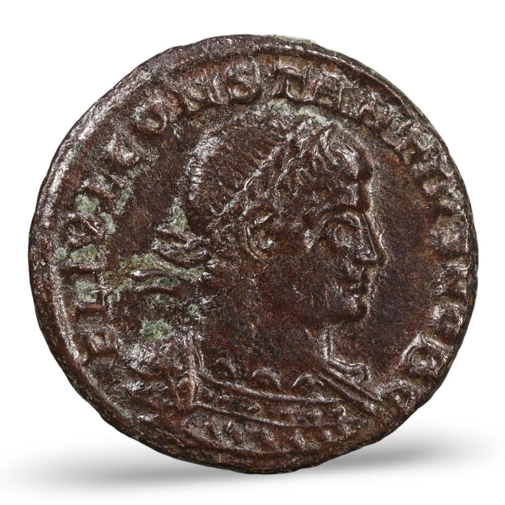 Roman Bronze Currency Depicting Classical Imperial Figure, Ancient Coin: **Dimension information at the bottom section after Condition** Welcome to the No Reserve Antique Treasures Auction S2, where history comes alive through an extraordinary collection of treasures spann
