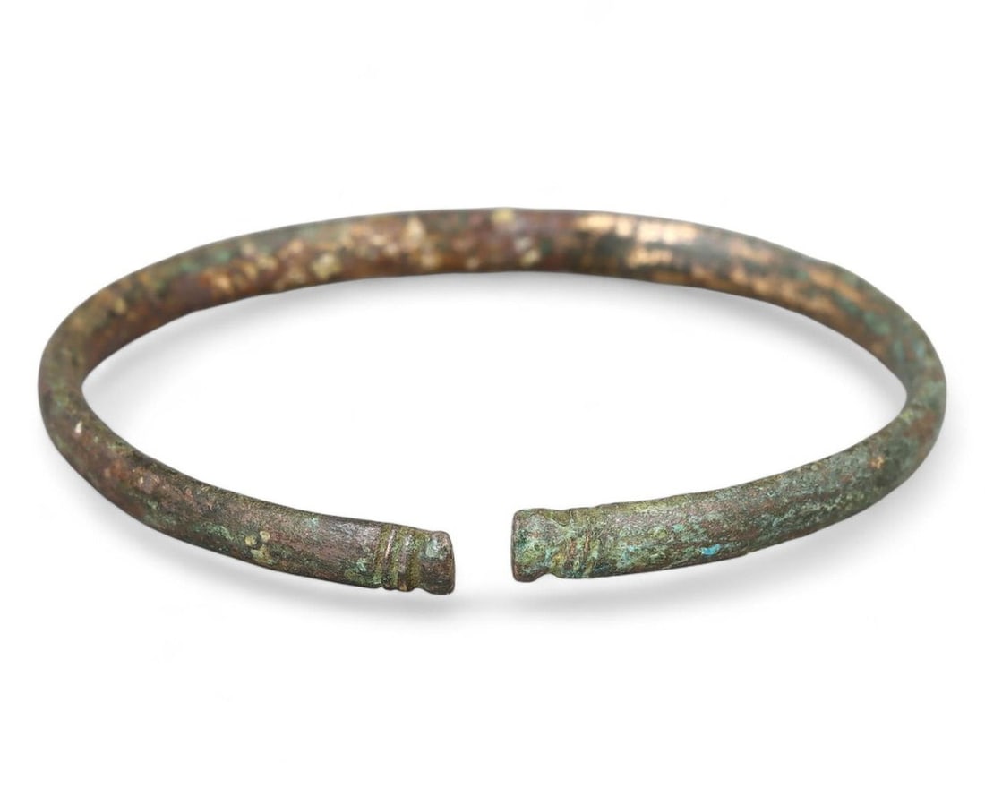 Hallstatt Era Celtic Bronze Bracelet Authentic Bronze Age Artifact (1 of 2)