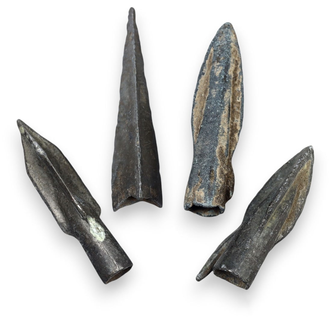 Scythian Bronze Arrowhead Eastern European Weapon from Ancient Times (1 of 1)