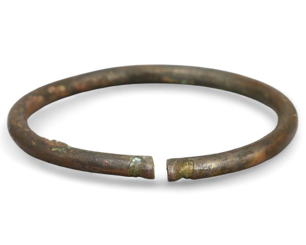 Authentic Ancient Celtic Bronze Bracelet from Hallstatt Culture (1 of 2)