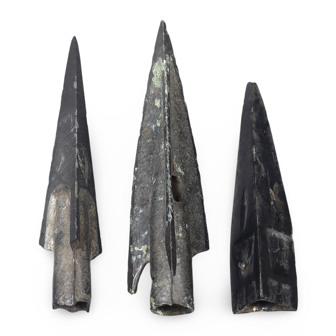 Scythian Battle Arrowheads Collection Authentic Bronze Age Weapon Artifacts (1 of 1)