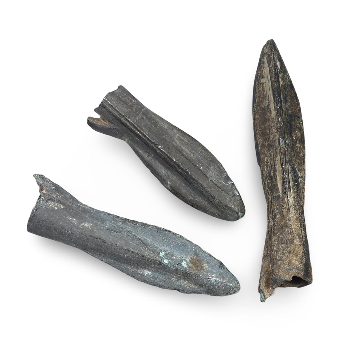 Archaeological Bronze Scythian Arrowheads Ancient Nomadic Warrior Relics (1 of 1)