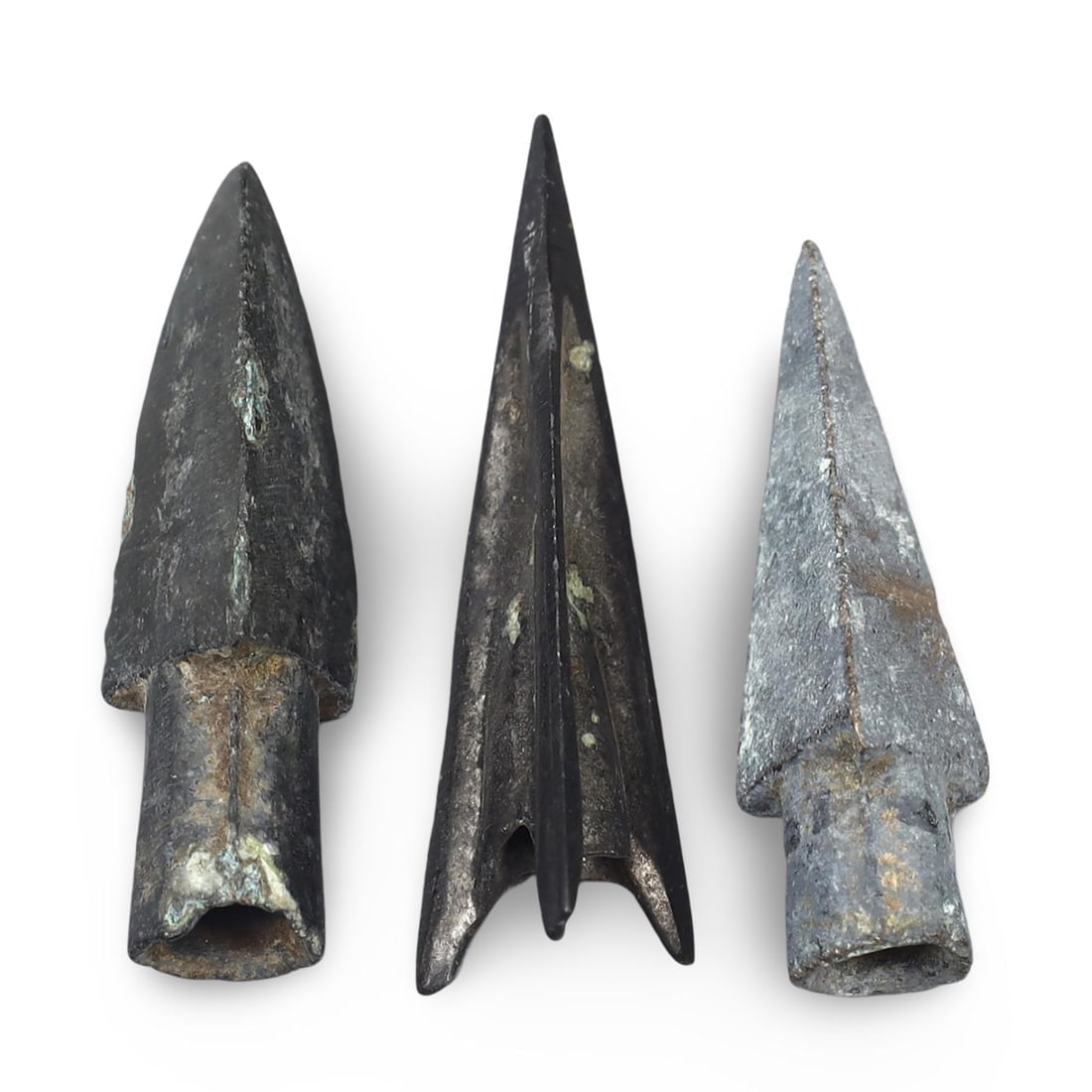 Scythian Bronze Age Arrowhead Collection Antique Eastern European Weapon (1 of 1)