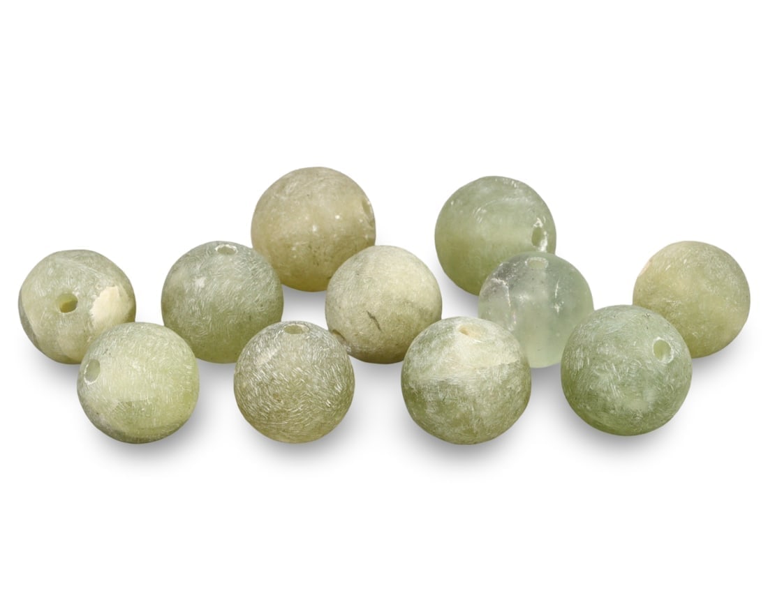 Antique Chinese Crystal Spherical Beads, Rare Collectibles: **Dimension information at the bottom section after Condition** Our highly anticipated Antique Auction, "Treasures of the Ancient and Medieval World," offering an unparalleled opportunity for collecto