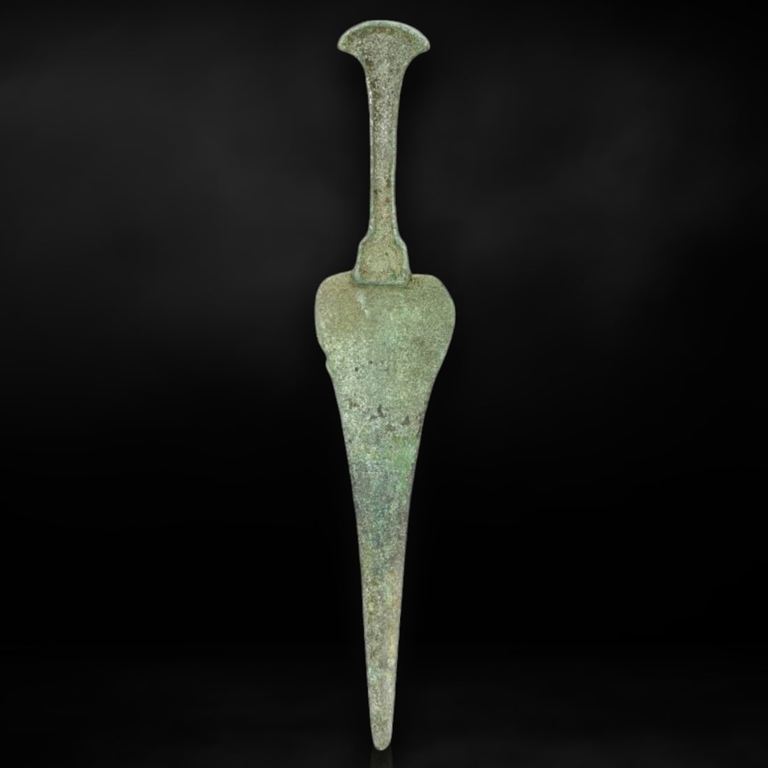 Exquisite Luristan Bronze Dagger with Tapered Blade and Flared Pommel, Circa 1200-800 BCE (1 of 3)