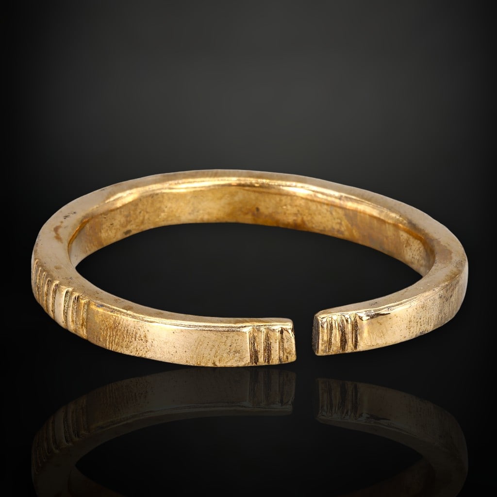 Ancient Roman Bronze Hair Ring, c. 1st-3rd Century CE (1 of 3)