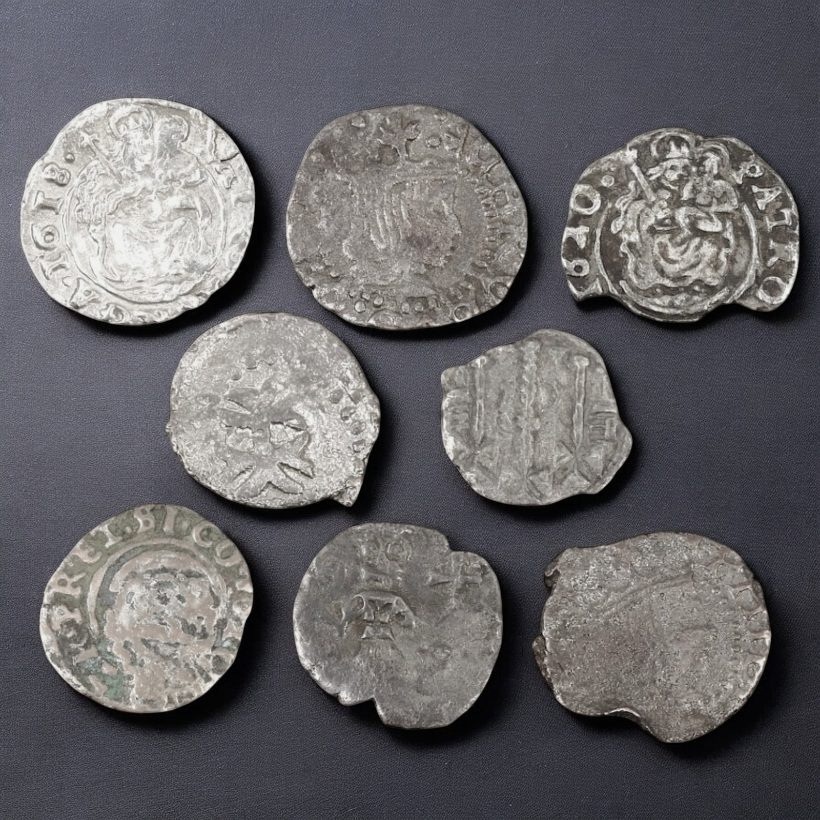 Spanish and Hungarian Medieval Denier Coin Collection, Philip I to Ferdinand II, 16th-17th Century (1 of 2)