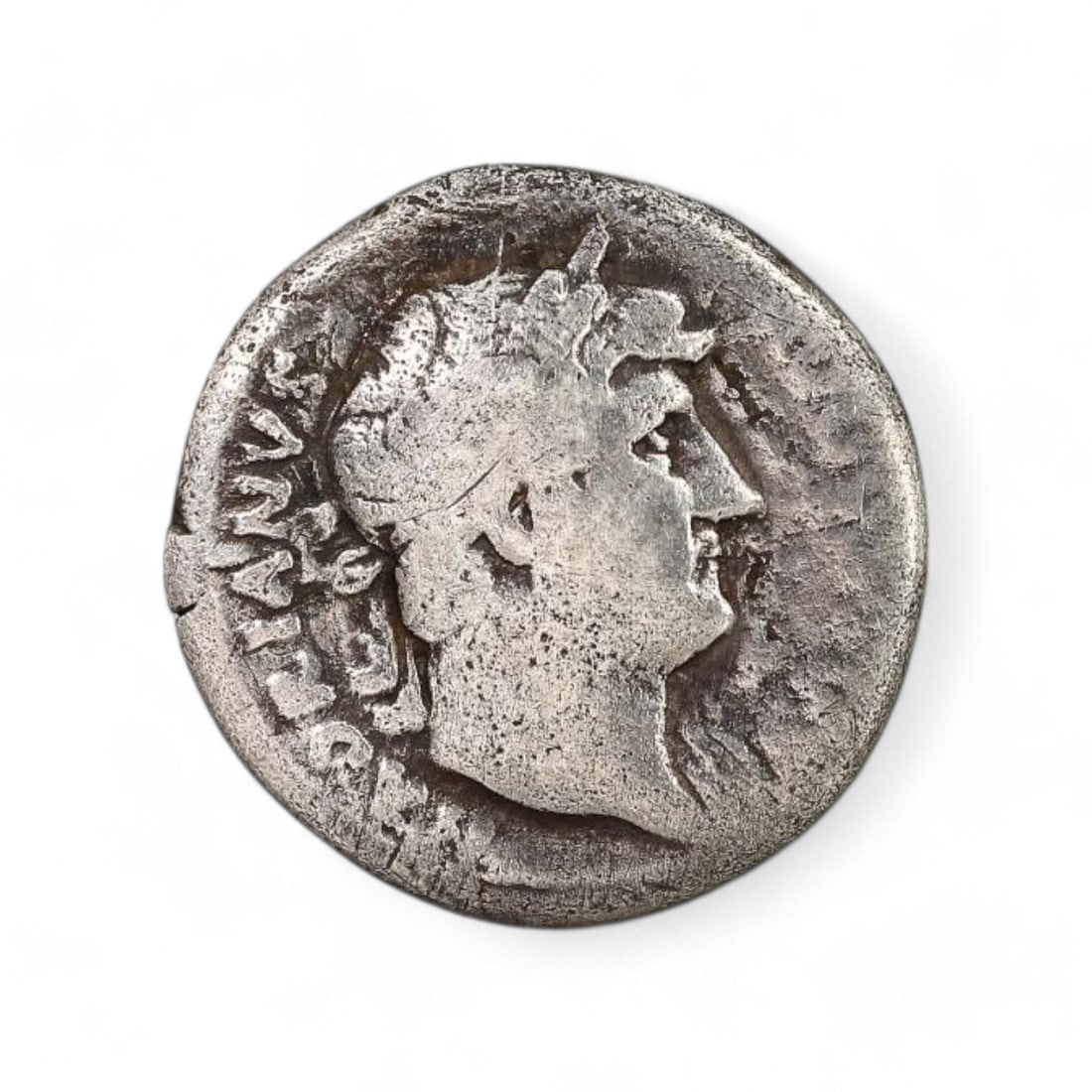ROMAN IMPERIAL: Silver Denarius of Emperor Hadrian, 2nd Century CE (3g, 18mm) (1 of 2)