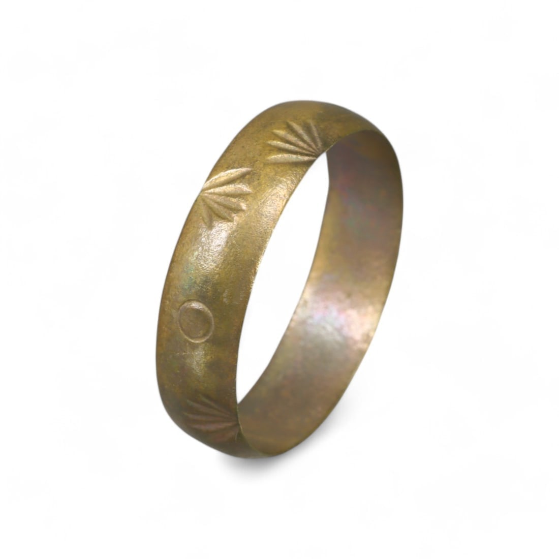 LATE MEDIEVAL TO POST-MEDIEVAL: Bronze Ring, Europe, 14th-17th Century (1.3g, US Size 8) (1 of 2)