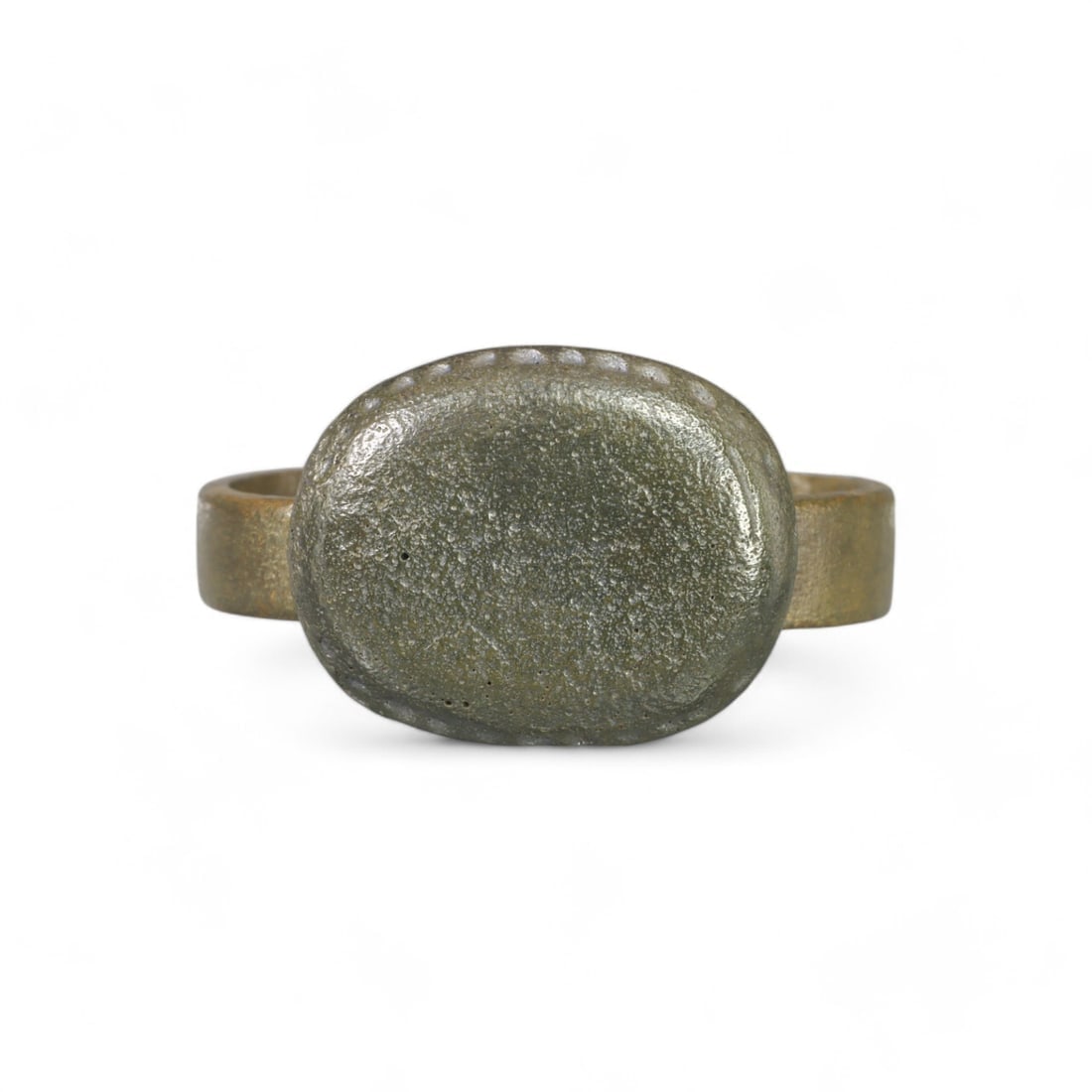 VIKING AGE: Bronze Ring, 9th-11th Century CE (Size 10.75 US, 8g) (1 of 2)
