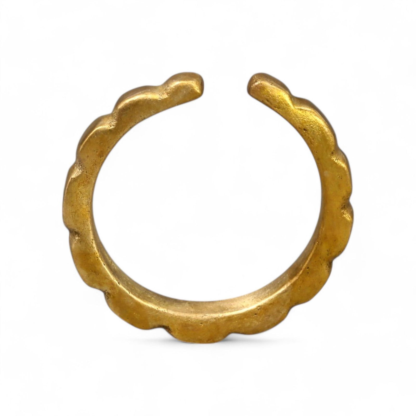 CELTIC ERA: Bronze Proto-Ring Money, Circa 800-500 BCE (Size 10.5 US, 5 g) (1 of 2)