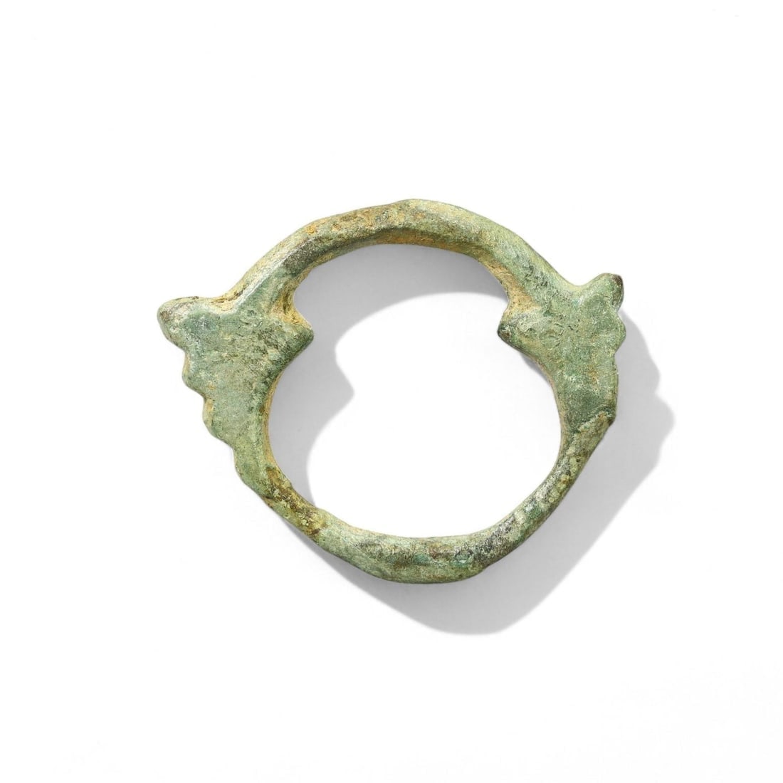 CELTIC PROTO-RING, IRON AGE, 3RD-1ST CENTURY BCE (2g, 2.5cm) (1 of 2)
