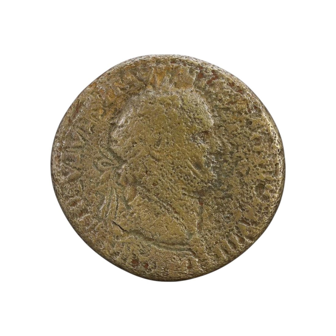 ROMAN EMPIRE: Bronze Sestertius of Vespasian, Rome Mint, 71 AD (25g, 35mm) (1 of 3)