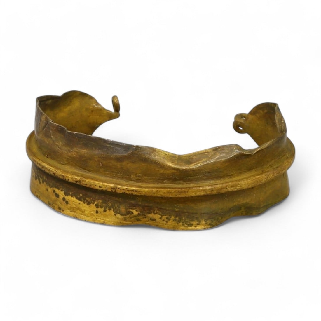 HALSTATT CULTURE: Copper Alloy Neck Ring, c. 750-500 BCE (21g, 2.5x7cm) (1 of 3)