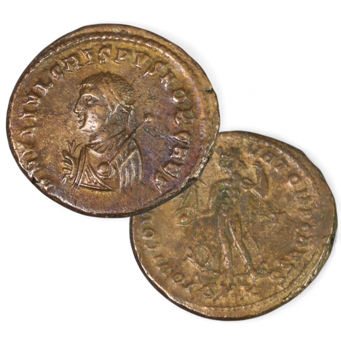 EAST ROMAN (BYZANTINE): Bronze Coin, Circa 5th-7th Century CE (3.5g, 19mm) (1 of 3)