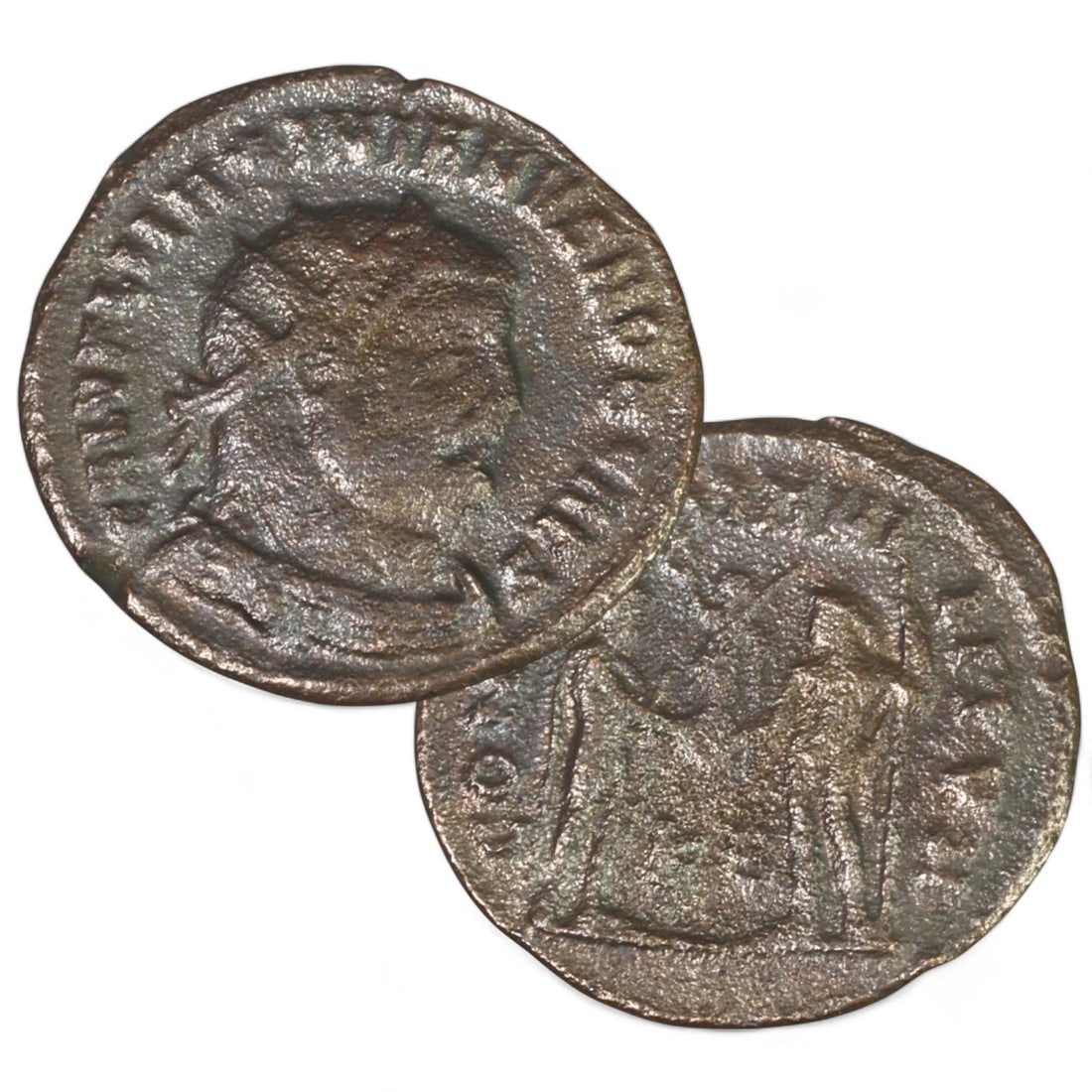 ANCIENT ROMAN: Antoninianus Coin, Circa 3rd Century CE (3g, 21mm) (1 of 3)