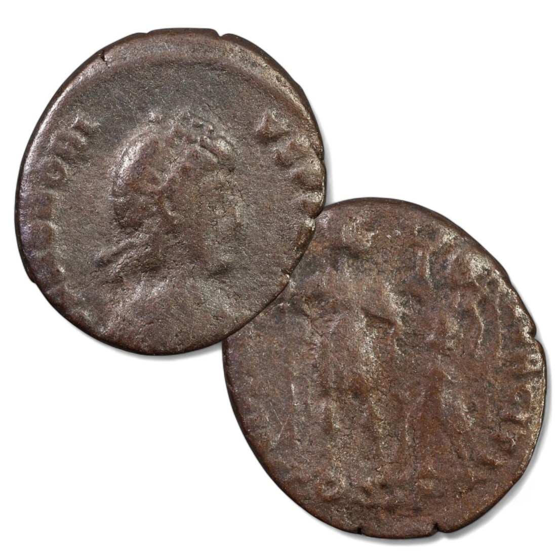 ROMAN EMPIRE: AE Follis Coin of Constantine II, 337-340 CE (2g, 15mm) (1 of 3)