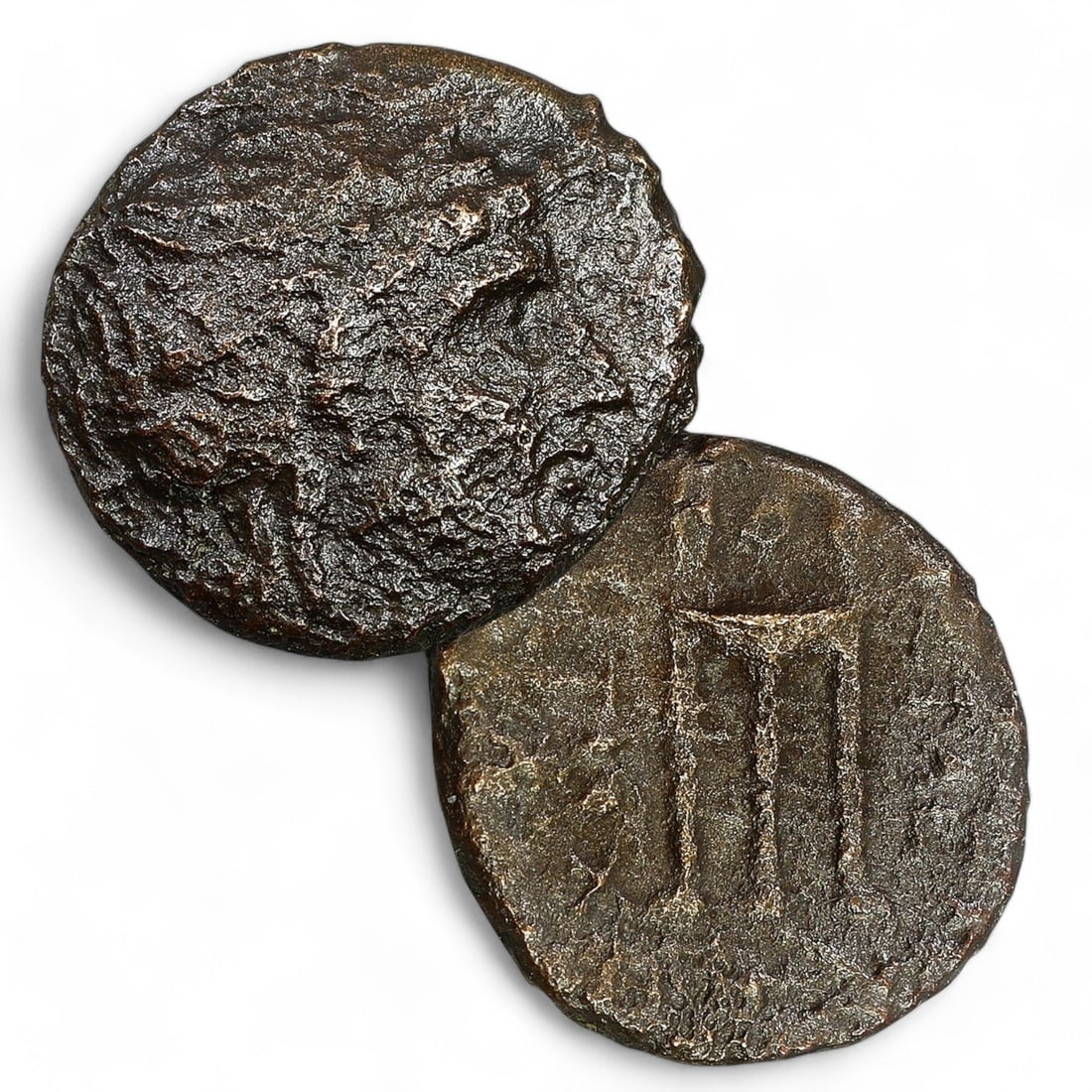 Ancient Phoenicia: Bronze Coin of Sidon (3g, 16mm) (1 of 3)